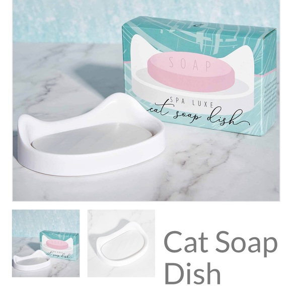 Cat Soap Dish by CatLadyBox NWT - Picture 1 of 5